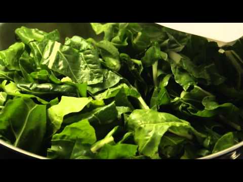 Creamy Swiss Chard with Coconut - Vegetarian