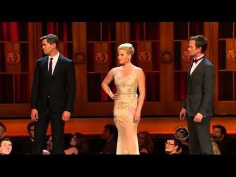 Andrew Rannells, Megan Hilty, Laura Benanti - Tony Awards 2013