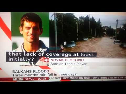 Novak Djokovic interview on BBC 18/05/2014