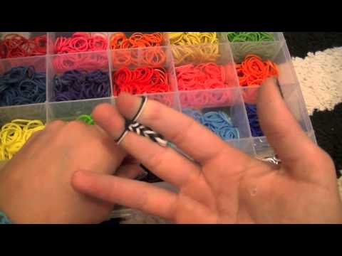 How to make a rainbow loom fishtail without the loom