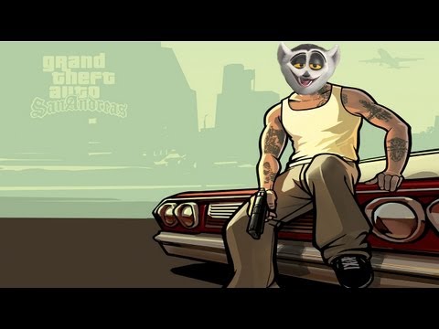 Król Julian gra w GTA San Andreas!