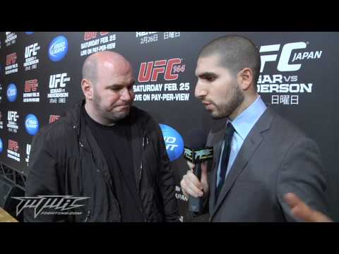 DANA WHITE UFC 144 PRE FIGHT INTERVIEW RAMPAGE, FLOYD MAYWEATHER, NICK DIAZ