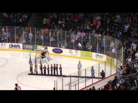 National Anthem Icemen David Pate