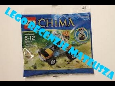 Lego Recenzje Mateusza - Chima 30253, Leonidas i jego Pojazd