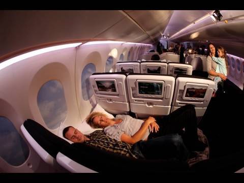 Game-changing new Economy 'Skycouch' seating at Air New Zealand