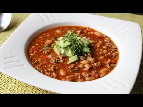 Italian Sausage Chili - Spicy Sausage & White Bean Chili Recipe