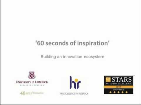 '60 seconds of inspiration' Dr Stephen Kinsella - Childcare and the Irish Economy