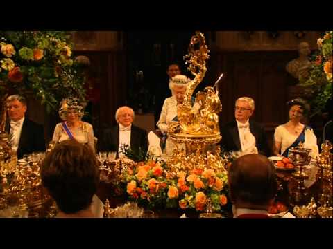 The Queen welcomes Ireland's president to Windsor Castle