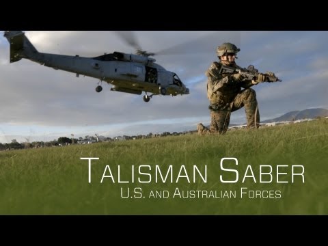 U.S. and Australian War Games - Talisman Saber 2013