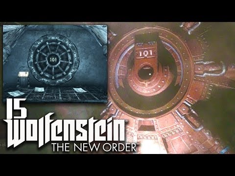 WOLFENSTEIN; THE NEW ORDER [HD+] #015 - Easter-Eggs; Wolf3D Revisited & Fallout 3