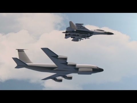 Russian jet dangerously buzzes US jet