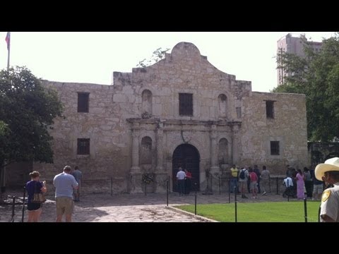 Alamo Plaza in San Antonio Texas   Where The Battle Of The Alamo Was Actually Fought