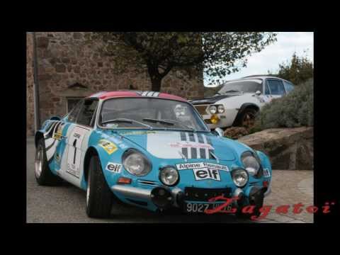 Alpine A110  Corse 1973 et JP NICOLAS