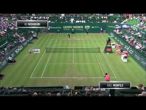 Gerry Weber Open 2014 Achtelfinale: Gael Monfils vs. Kei Nishikori