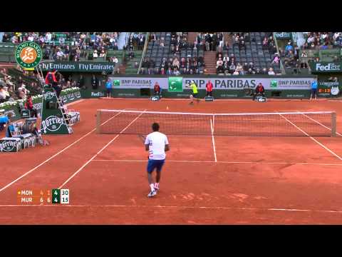 Roland Garros 2014 Wednesday Highlights Murray Monfils