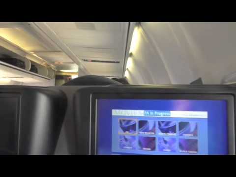 Economy Class to Oslo and Business Class from Oslo on United Airlines Boeing 757-200