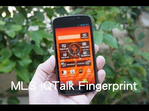 MLS iQTalk Fingerprint hands-on (Greek)