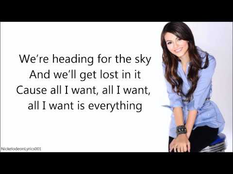 Victoria Justice - All I Want Is Everything (+ Lyrics) FULL SONG