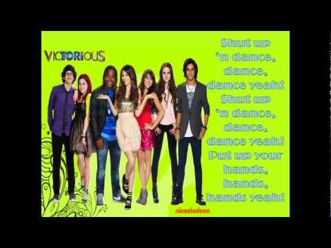 Victorious - Shut Up 'N Dance - Lyrics