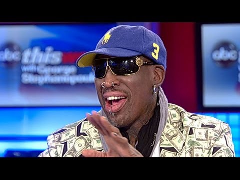 Dennis Rodman 'This Week' Interview: NBA Basketball Star Discusses Kim Jong Un, North Korea Visit