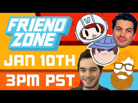 CaptainSparklez, Chad, NegativeNeil, CommanderHolly & RubberNinja Friend Zone at 3pm PST- Polaris