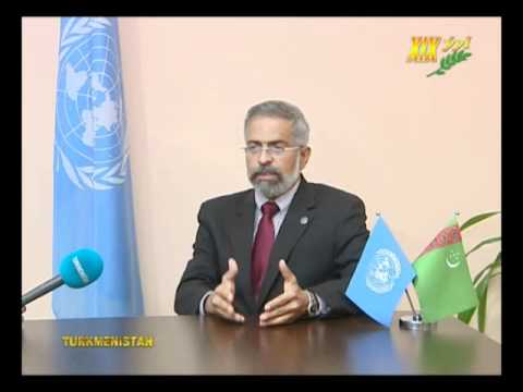 UN Family congratulates Turkmenistan on 19th anniversary of independence - Part 1