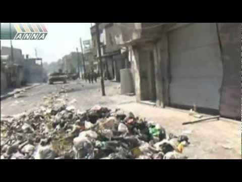 War Footage: Syrian Army fighting terrorism in Damascus