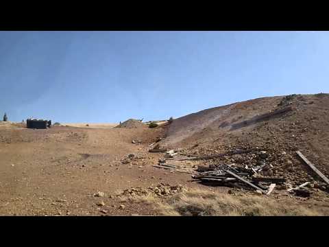 Old mine site near Occidental Plateau, MT