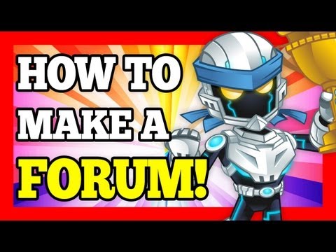 How To Make A Forum in 10 minutes // Step by Step Tutorial!!