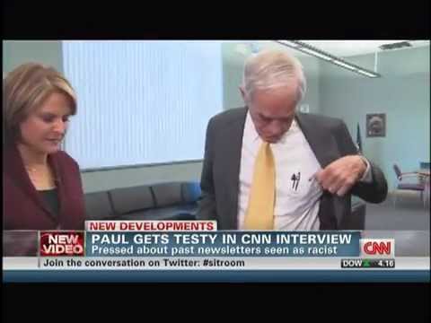 Ron Paul Walks Out On Interview With CNN Media Whore