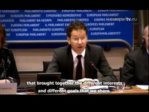 Eurogroup chief grilled over Cyprus