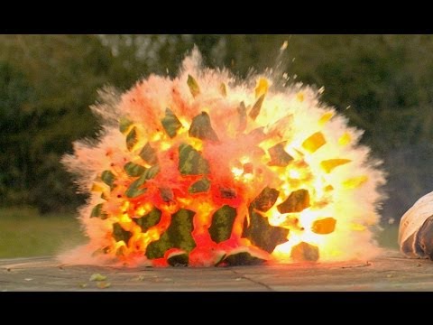 Melon Fragmentation at 2500fps - The Slow Mo Guys