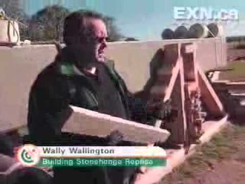 Building Stonehenge - Wally Wallington Can Move Anything!