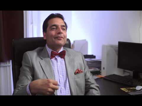 Dr. Tahir Akhtar interviewed during his business trip to Hungary 2012