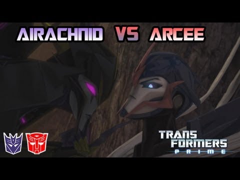 Transformers Prime: The Game - Arcee Vs. Airachnid