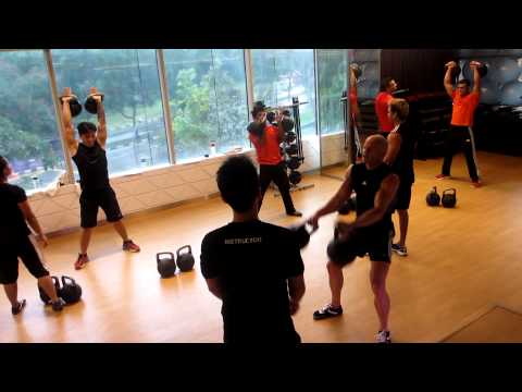 [SNEAK PEEK] - Celebrity Fitness Singapore Celeb X Coaches Kettlebell Training (Video 5 of 5)