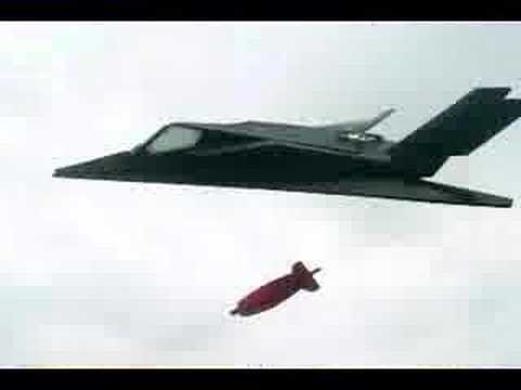 RC F-117 with BOMB!!!