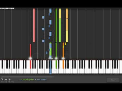 How to play Scorponok on piano