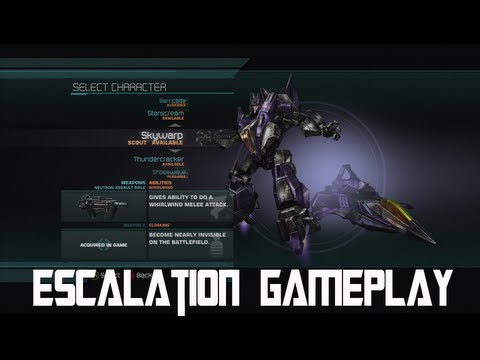 Transformers War For Cybertron: Skywarp Escalation Gameplay on Static w/SoooMungry