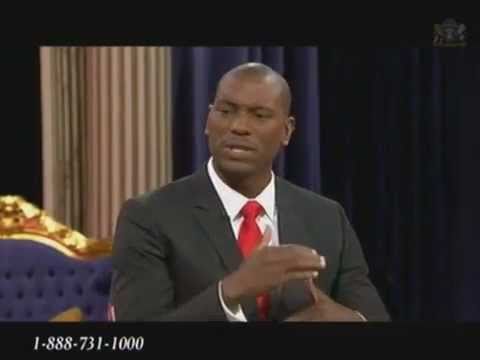 Tyrese Gibson with Steve Harvey on TBN Jun 10, 2011 Interview