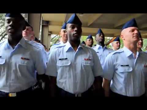 USAF Basic Training Graduation Day