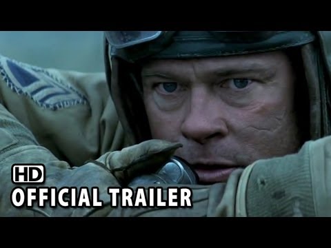 Fury Official Trailer #1 (2014) - Brad Pitt, Shia LaBeouf