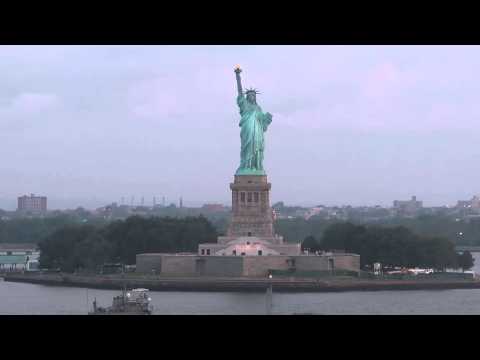 Entering New York Harbor by Cruise Ship