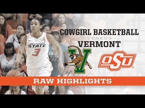 #16 Oklahoma State vs. Vermont - 2012 WBB Highlights