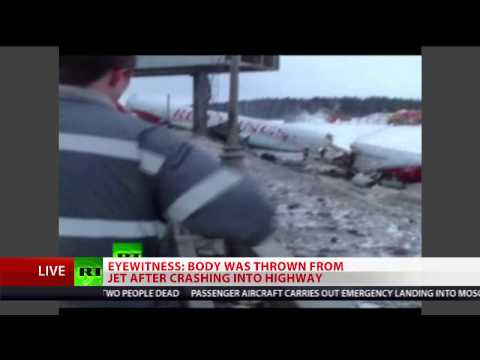 Russia plane crash: Tu-204 crashes into highway near Moscow's Vnukovo airport