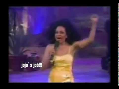 very rare  I will survive & interview Diana Ross live @ JayReno Show 1996