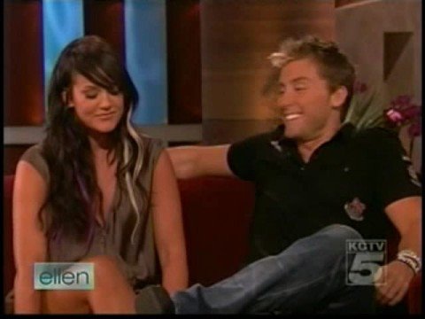 Lance Bass On Ellen 9-29-08...DWTS.