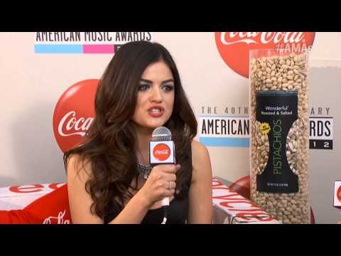 Lucy Hale Red Carpet Interview - AMA 2012