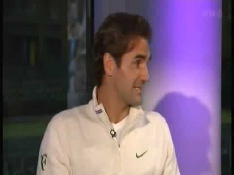 Roger Federer Interview   Post Wimbledon 2012 Final With Boris Becker & Greg Rusedski)