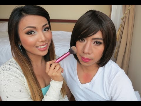 Husband gets a Girl Makeover